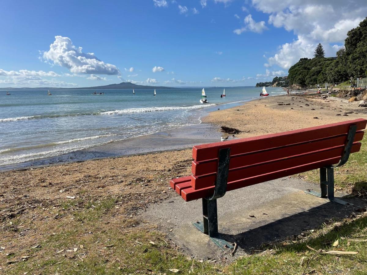 Family Friendly 3Br Flat - 3Min Walk To The Beach - Self Contained Auckland Eksteriør billede